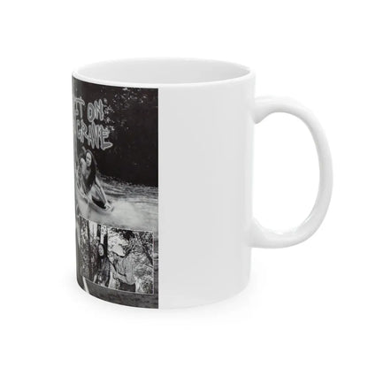 I SPIT ON YOUR GRAVE INSIDE COVER (VHS COVER) - White Coffee Mug - Go Mug Yourself
