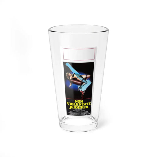 I SPIT ON YOUR GRAVE (ITALIAN) 1978 Movie Poster - Pint Glass 16oz 16oz - Go Mug Yourself