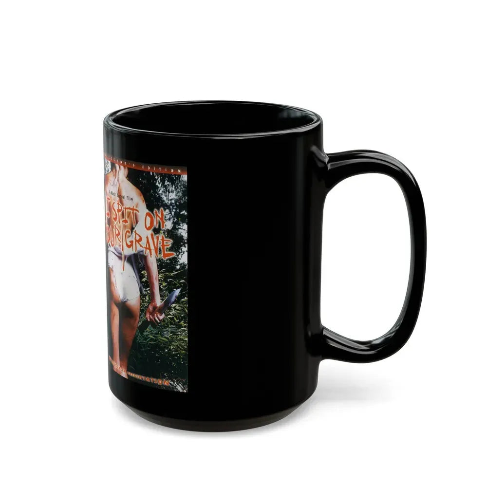 I SPIT ON YOUR GRAVE (VHS COVER) - Black Coffee Mug - Go Mug Yourself