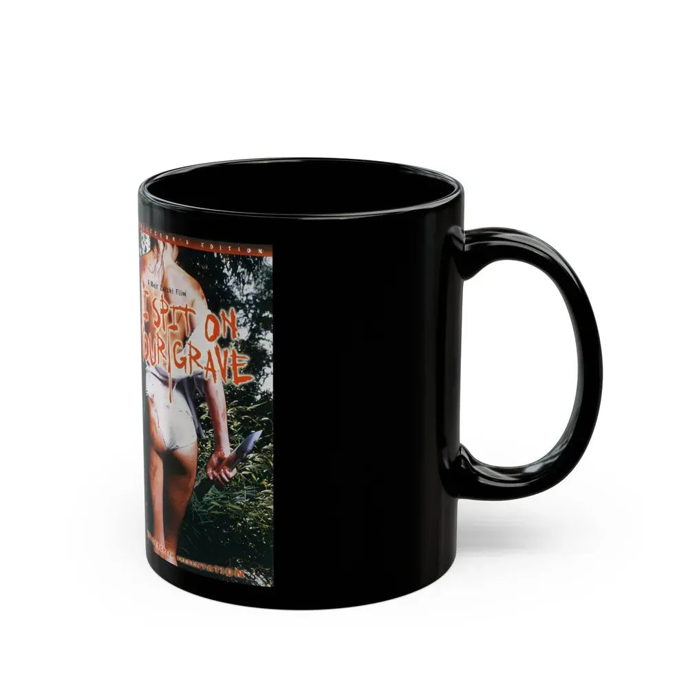 I SPIT ON YOUR GRAVE (VHS COVER) - Black Coffee Mug - Go Mug Yourself