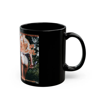 I SPIT ON YOUR GRAVE (VHS COVER) - Black Coffee Mug - Go Mug Yourself