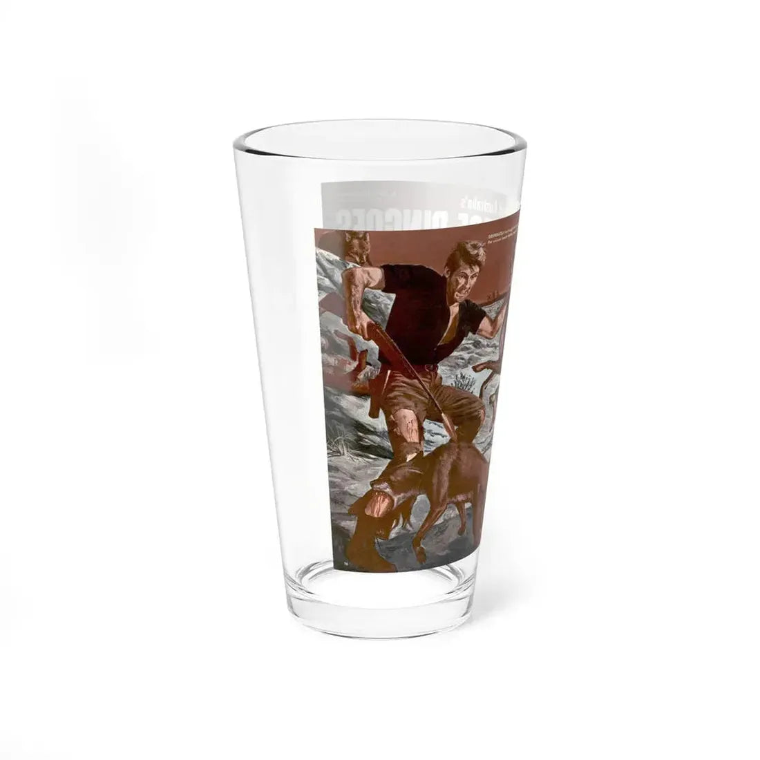 I Stalked Australia's Savage Dingoes, Male, June 1971 - Pint Glass 16oz - Go Mug Yourself