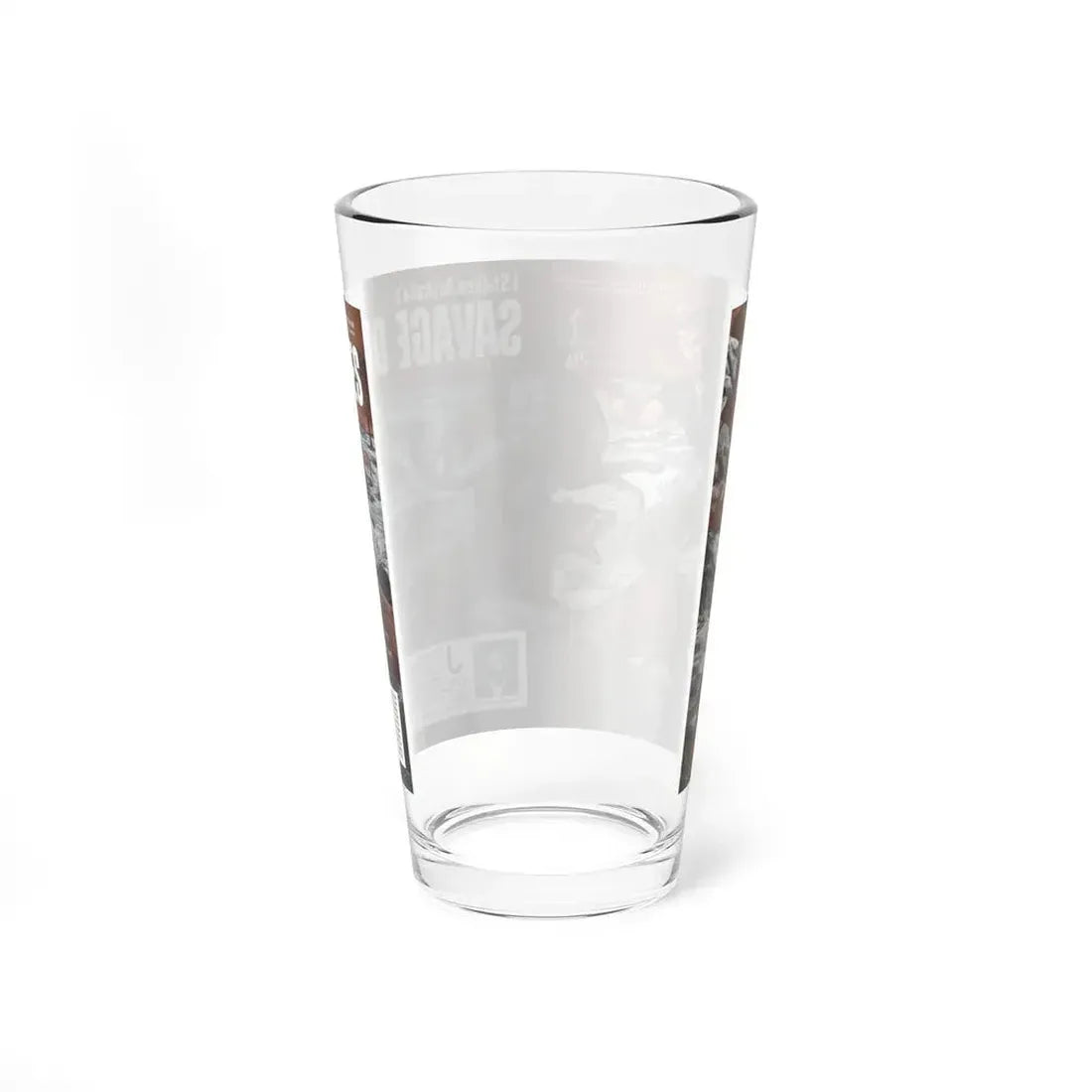 I Stalked Australia's Savage Dingoes, Male, June 1971 - Pint Glass 16oz - Go Mug Yourself