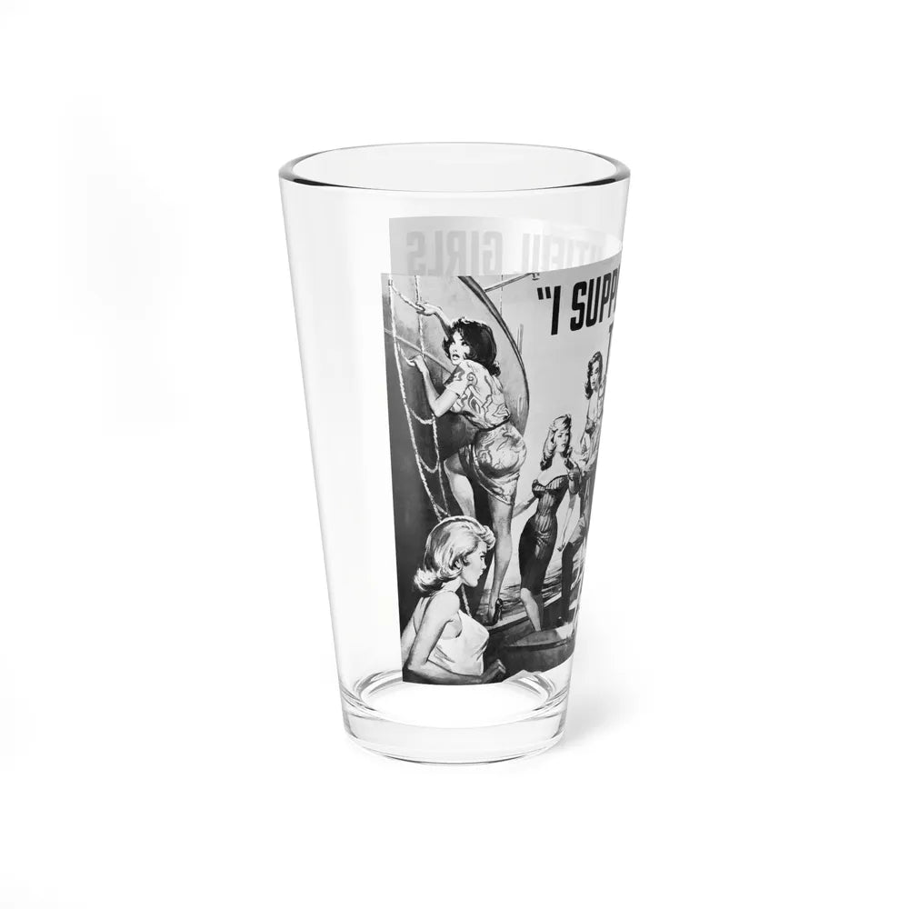 I Supply Beautiful Girls To Millionaires. The Harry Swing Saga - Pint Glass 16oz-Go Mug Yourself