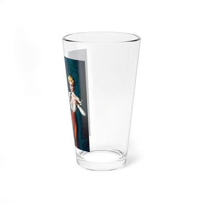 I, the Jury, paperback cover, 1947 - Pint Glass 16oz-Go Mug Yourself