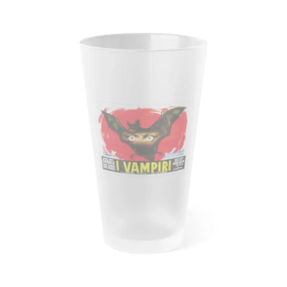 I VAMPIRI (3) 1957 Movie Poster - Frosted Pint Glass 16oz 16oz Frosted - Go Mug Yourself
