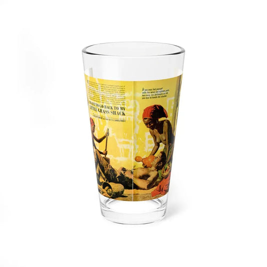 I Want Go Back To My Little Grass Shack, Argosy, December 1964 - Pint Glass 16oz 16oz - Go Mug Yourself