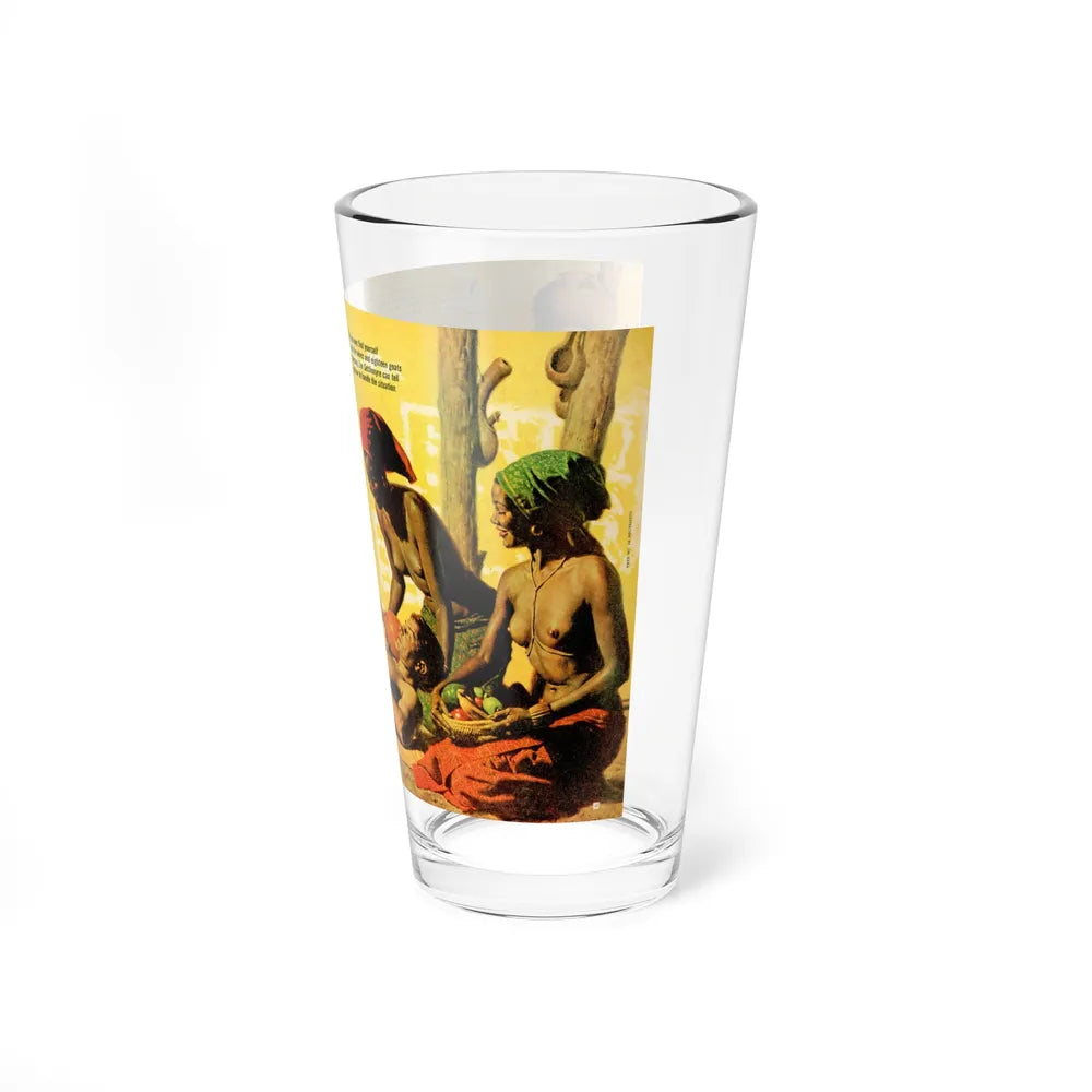 I Want Go Back To My Little Grass Shack, Argosy, December 1964 - Pint Glass 16oz-Go Mug Yourself