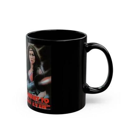 I WANT TO GET EVEN (VHS COVER) - Black Coffee Mug - Go Mug Yourself