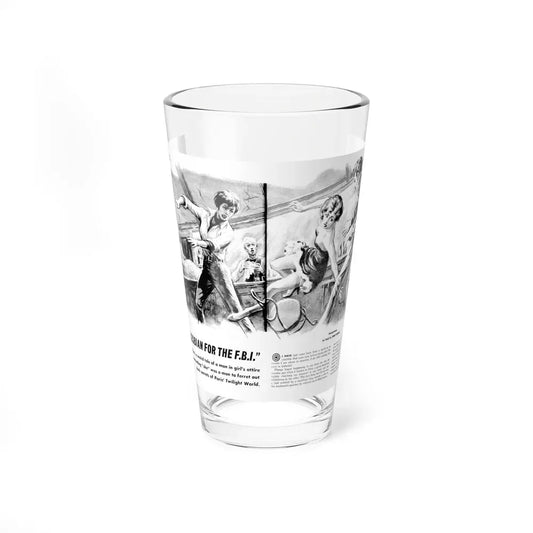 I Was a Lesbian for the FBI, Target magazine, April 1962 - Pint Glass 16oz 16oz - Go Mug Yourself
