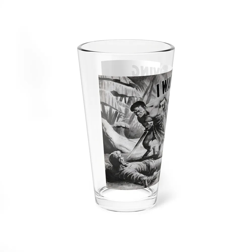 I Was A Living Sacrifice, Rage for Men, August 1957 - Pint Glass 16oz-Go Mug Yourself