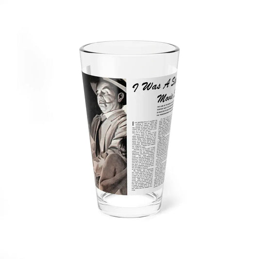 I Was A Stag Movie Starlet, Rage for Men, September 1960 - Pint Glass 16oz 16oz - Go Mug Yourself