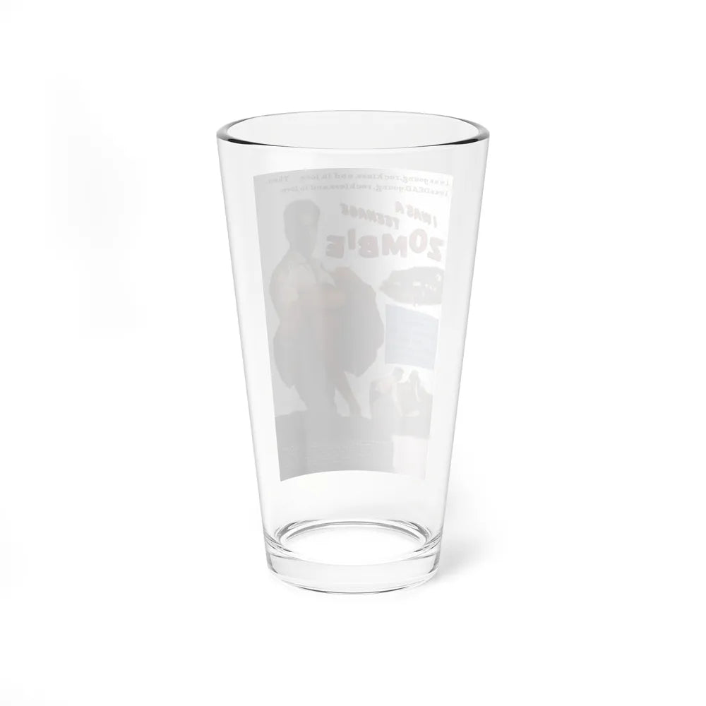 I WAS A TEENAGE ZOMBIE 1987 Movie Poster - Pint Glass 16oz-Go Mug Yourself