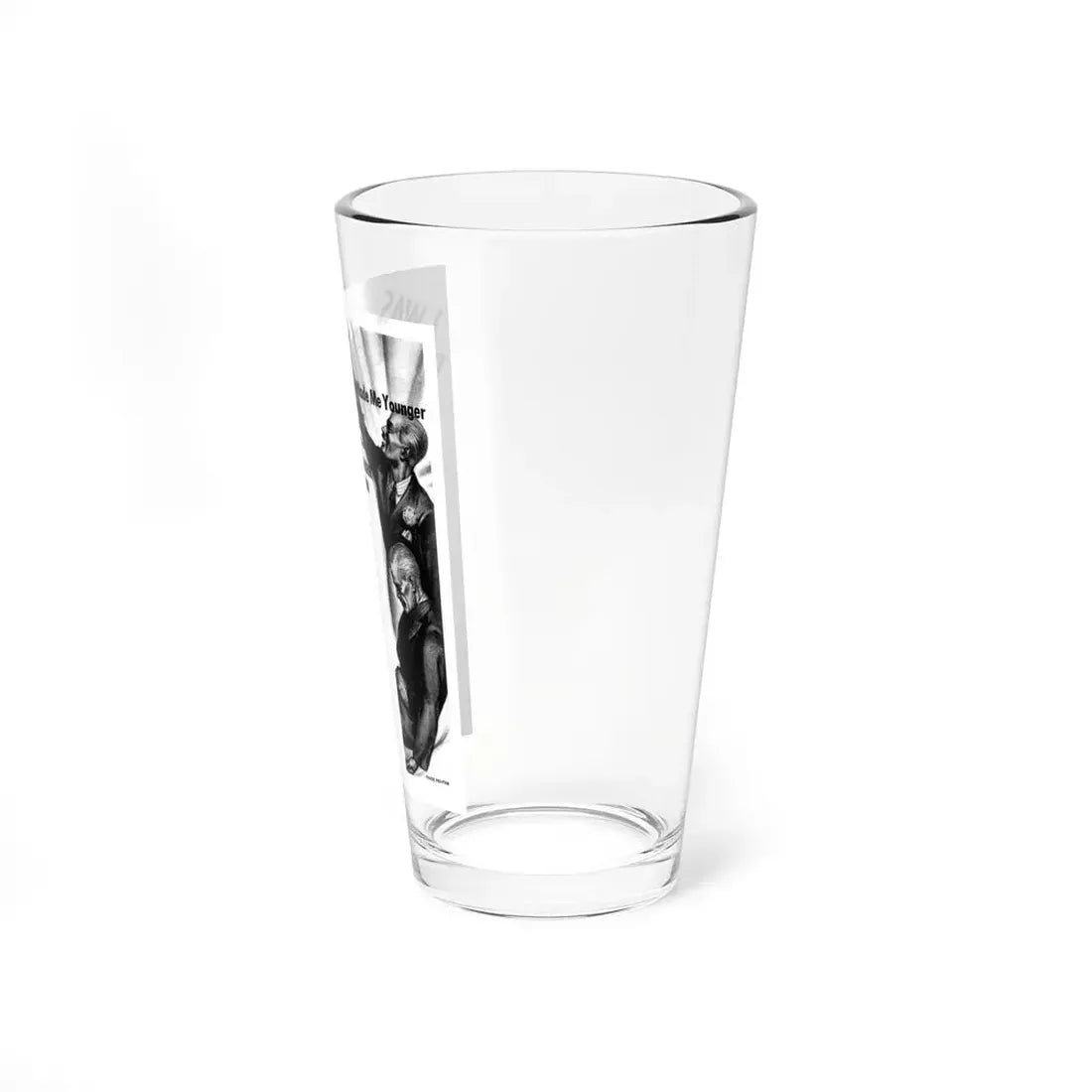 I Was Rejuvenated, Liberty magazine, June 18,1938 - Pint Glass 16oz - Go Mug Yourself