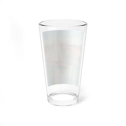 Ice Boating, Saturday Evening Post cover, November 28, 1959 - Pint Glass 16oz - Go Mug Yourself