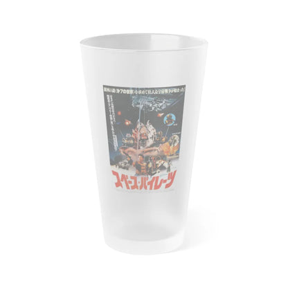 ICE PIRATES (ASIAN) 1984 Movie Poster - Frosted Pint Glass 16oz-16oz-Frosted-Go Mug Yourself