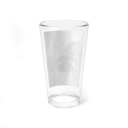 Ice Skaters, Saturday Evening Post, March 2, 1940 - Pint Glass 16oz - Go Mug Yourself