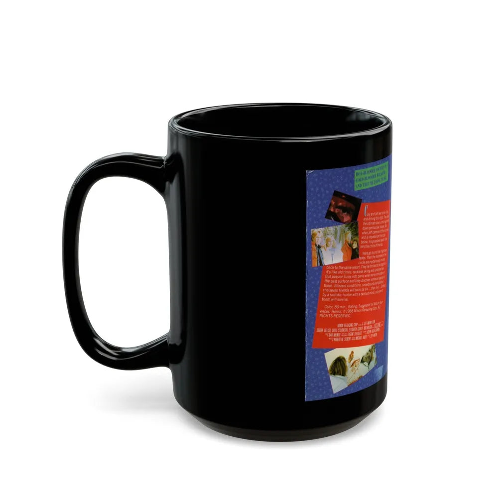 ICED (VHS COVER) - Black Coffee Mug-Go Mug Yourself