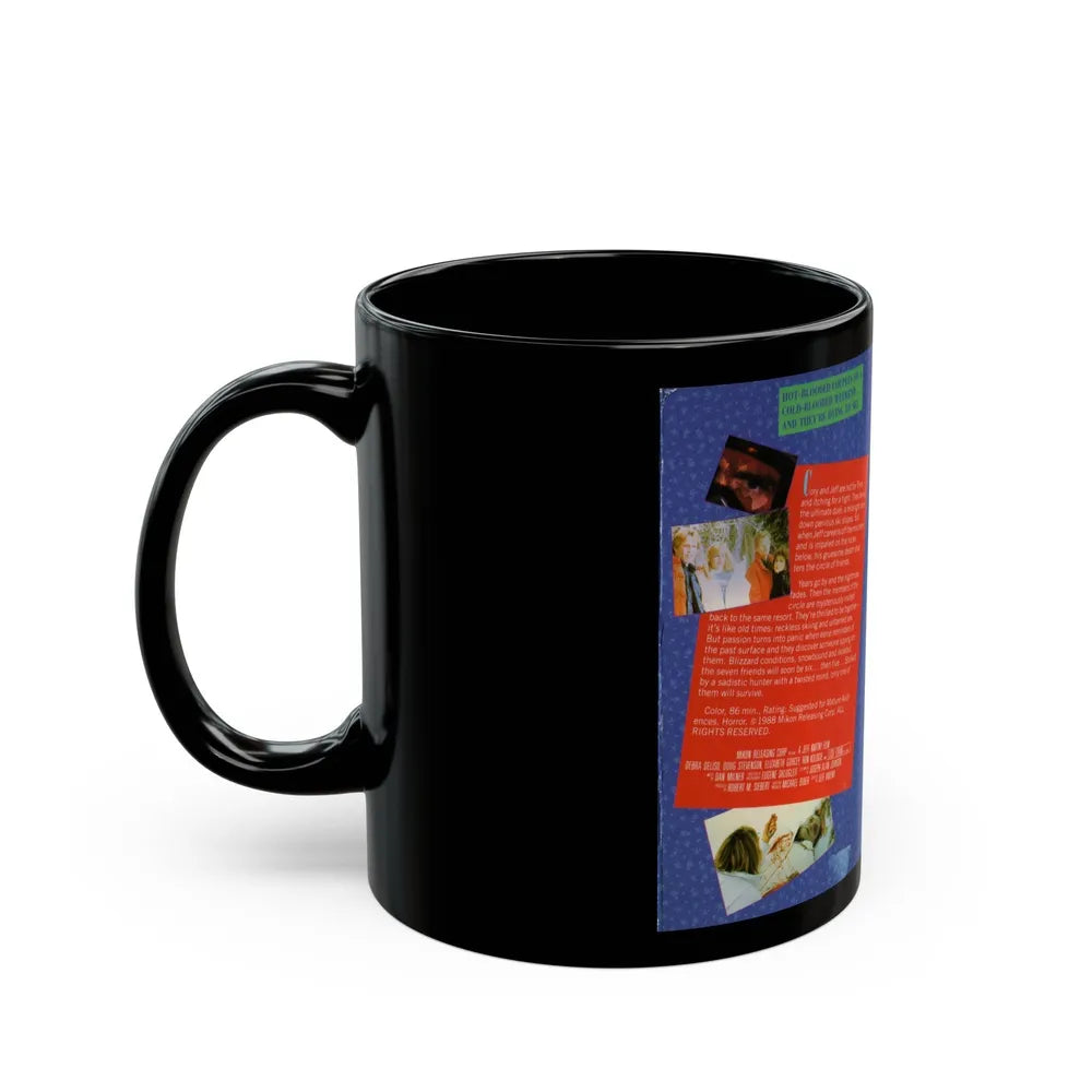 ICED (VHS COVER) - Black Coffee Mug-Go Mug Yourself