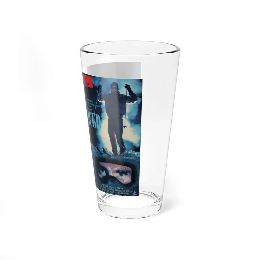 ICED (VHS COVER) Pint Glass 16oz - Go Mug Yourself
