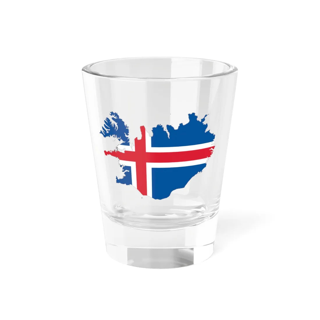 Iceland-Flagmap (Iceland) Shot Glass 1.5oz 1.5oz - Go Mug Yourself
