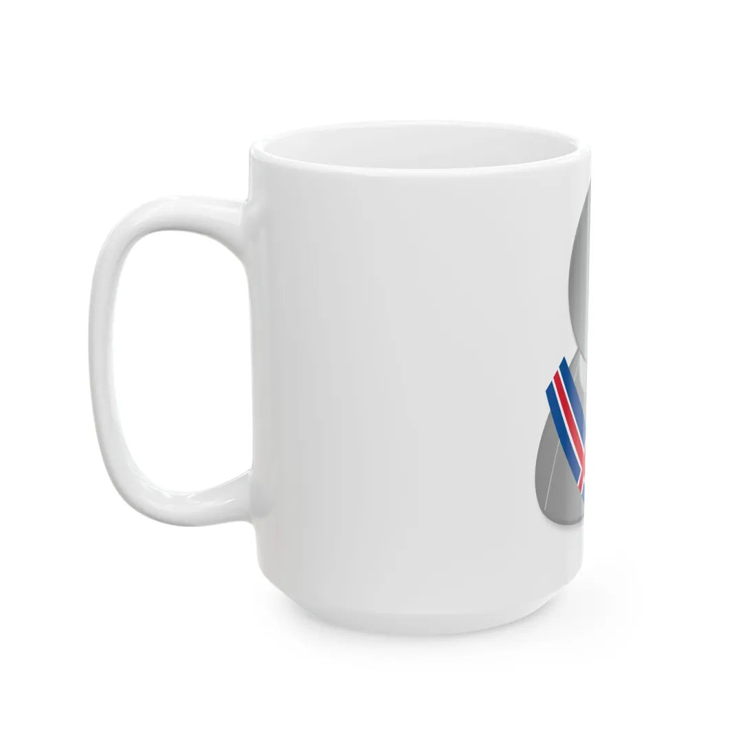 Iceland politic personality icon (Iceland) White Coffee Mug - Go Mug Yourself