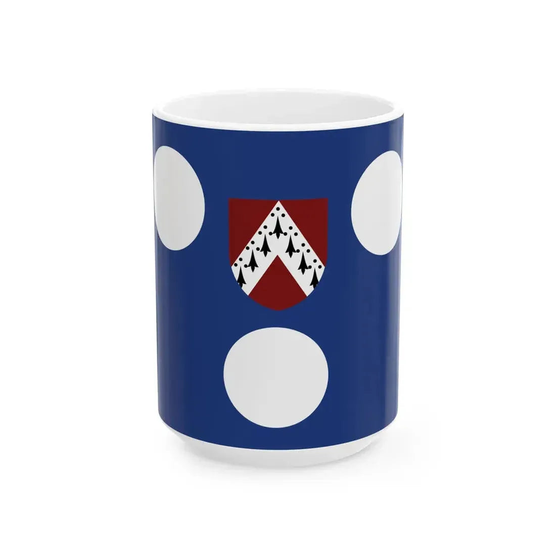 Ichtegem vlag (Belgium) White Coffee Mug 15oz - Go Mug Yourself