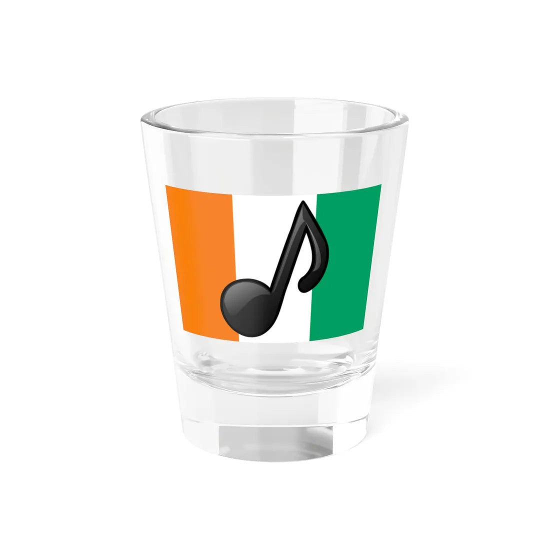 Icon music Côte dIvoire Shot Glass 1.5oz 1.5oz - Go Mug Yourself