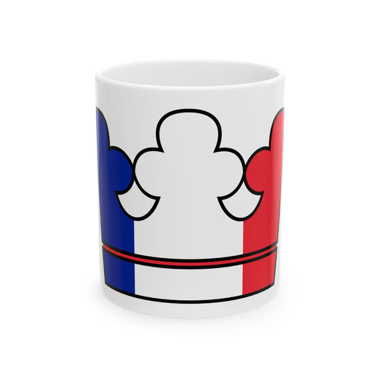 Icone histoire de France (France) White Coffee Mug-11oz-Go Mug Yourself