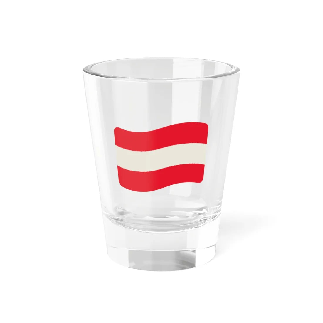 Iconol flag Austria (Austria) Shot Glass 1.5oz 1.5oz - Go Mug Yourself