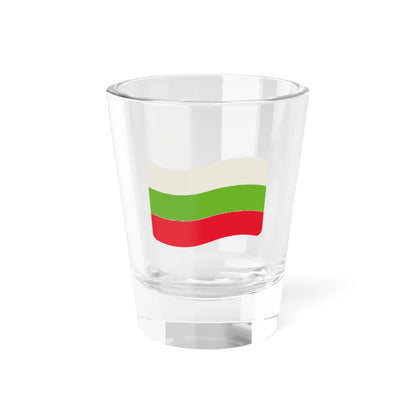 Iconol flag Bulgaria (Bulgaria) Shot Glass 1.5oz 1.5oz - Go Mug Yourself