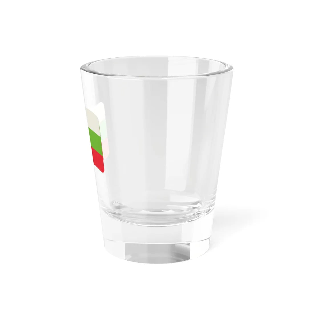 Iconol flag Bulgaria (Bulgaria) Shot Glass 1.5oz - Go Mug Yourself