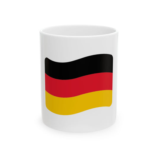 Iconol flag Germany (Germany) White Coffee Mug-11oz-Go Mug Yourself