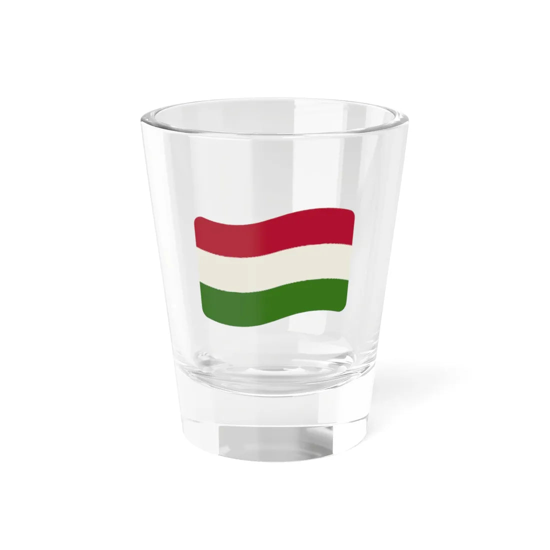 Iconol flag Hungary (Hungary) Shot Glass 1.5oz 1.5oz - Go Mug Yourself
