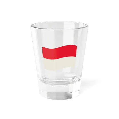 Iconol flag Indonesia (Indonesia) Shot Glass 1.5oz 1.5oz - Go Mug Yourself