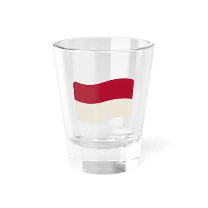 Iconol flag Monaco (Monaco) Shot Glass 1.5oz 1.5oz - Go Mug Yourself