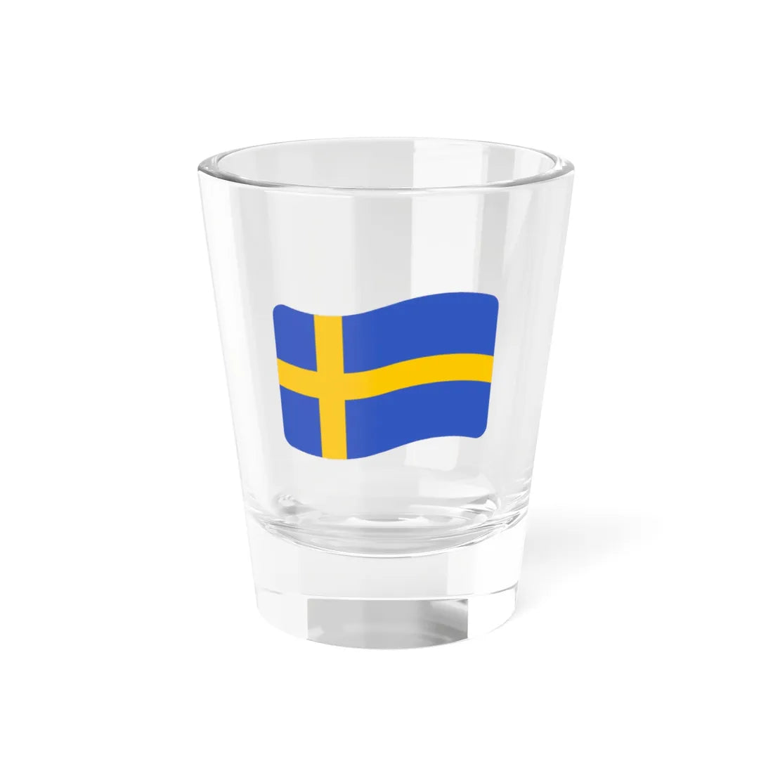 Iconol flag Sweden (Sweden) Shot Glass 1.5oz 1.5oz - Go Mug Yourself