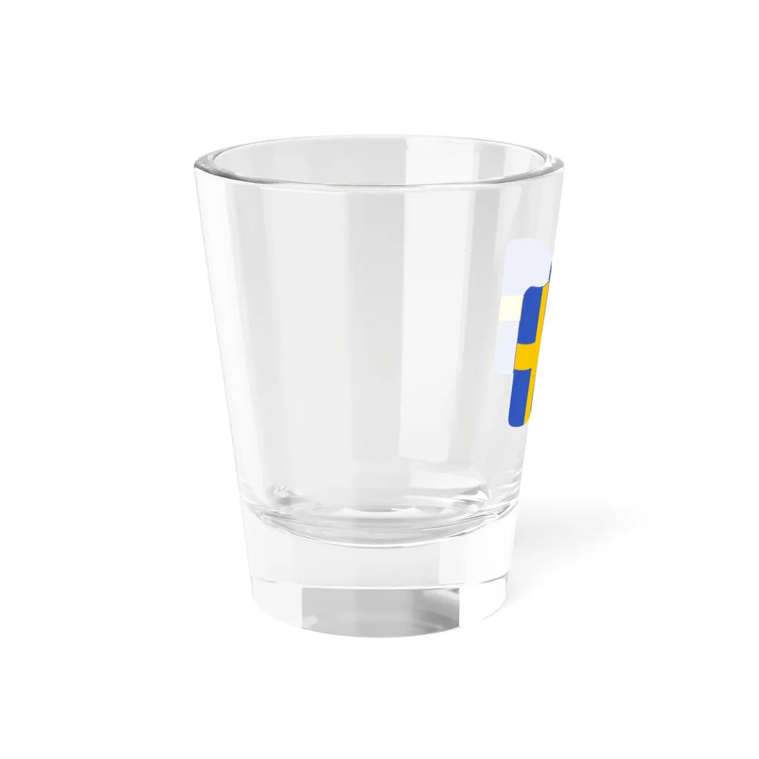 Iconol flag Sweden (Sweden) Shot Glass 1.5oz - Go Mug Yourself