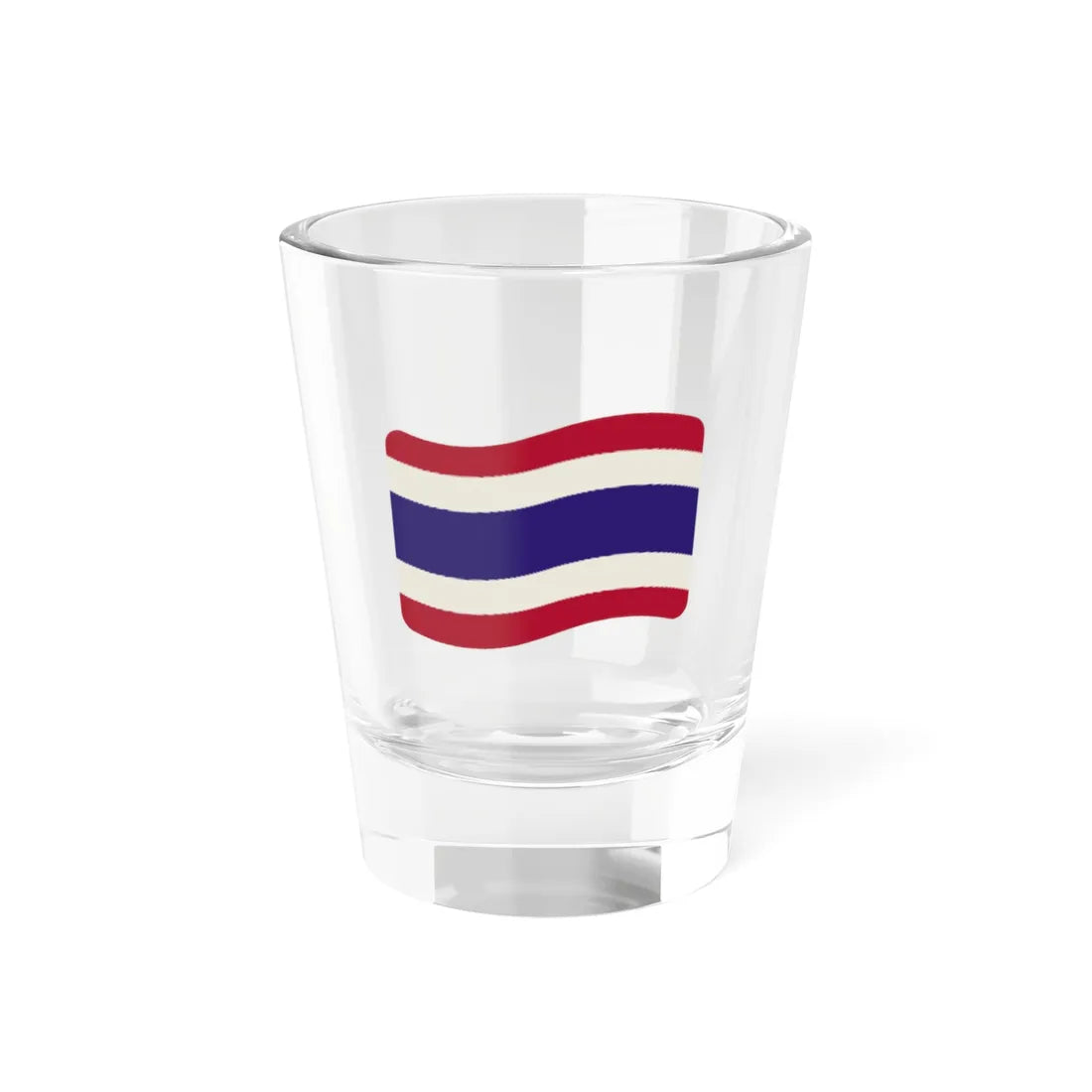 Iconol flag Thailand (Thailand) Shot Glass 1.5oz 1.5oz - Go Mug Yourself