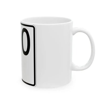 ID-00 1955 (Idaho) (Road Sign) White Coffee Mug - Go Mug Yourself