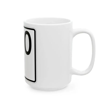 ID-00 1955 (Idaho) (Road Sign) White Coffee Mug - Go Mug Yourself