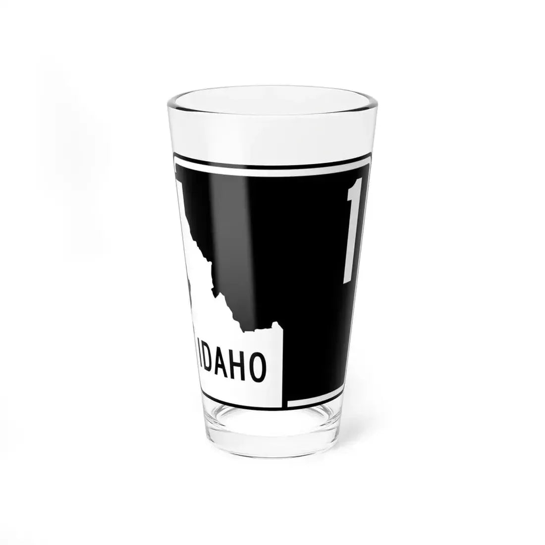 ID-1 (Idaho) (Road Sign) Pint Glass 16oz 16oz - Go Mug Yourself