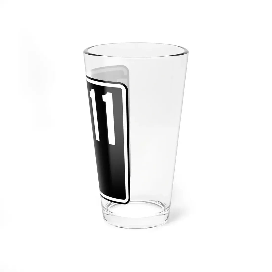 ID-11 (Idaho) (Road Sign) Pint Glss 16oz - Go Mug Yourself