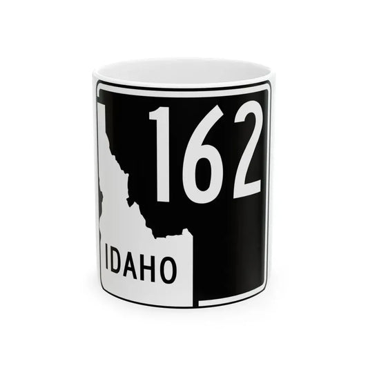 ID-162 (Idaho) (Road Sign) White Coffee Mug 11oz - Go Mug Yourself