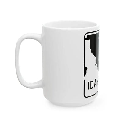 ID-162 (Idaho) (Road Sign) White Coffee Mug - Go Mug Yourself