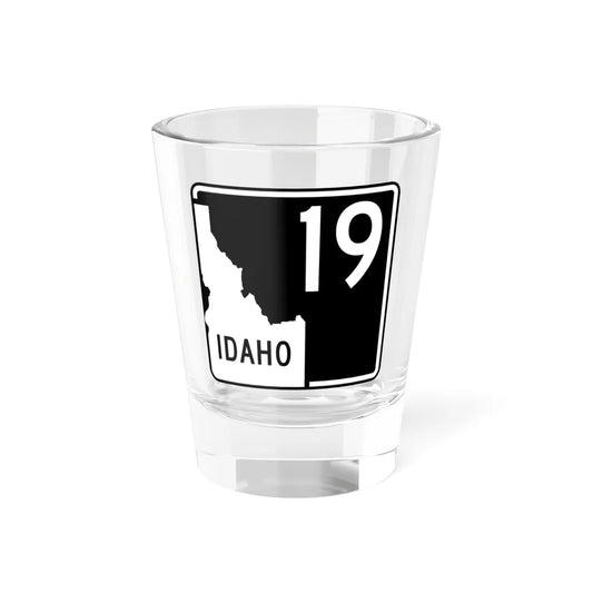 ID-19 (Idaho) (Road Sign) Shot Glass 1.5oz 1.5oz - Go Mug Yourself