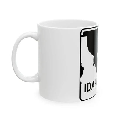 ID-32 (Idaho) (Road Sign) White Coffee Mug - Go Mug Yourself