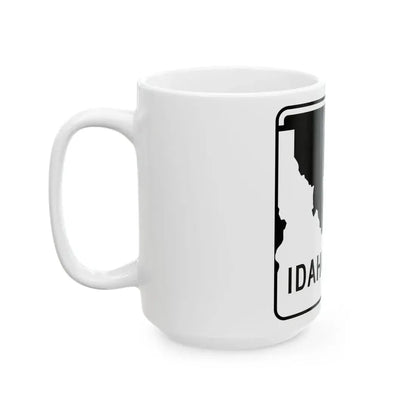 ID-32 (Idaho) (Road Sign) White Coffee Mug - Go Mug Yourself