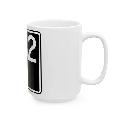 ID-32 (Idaho) (Road Sign) White Coffee Mug - Go Mug Yourself