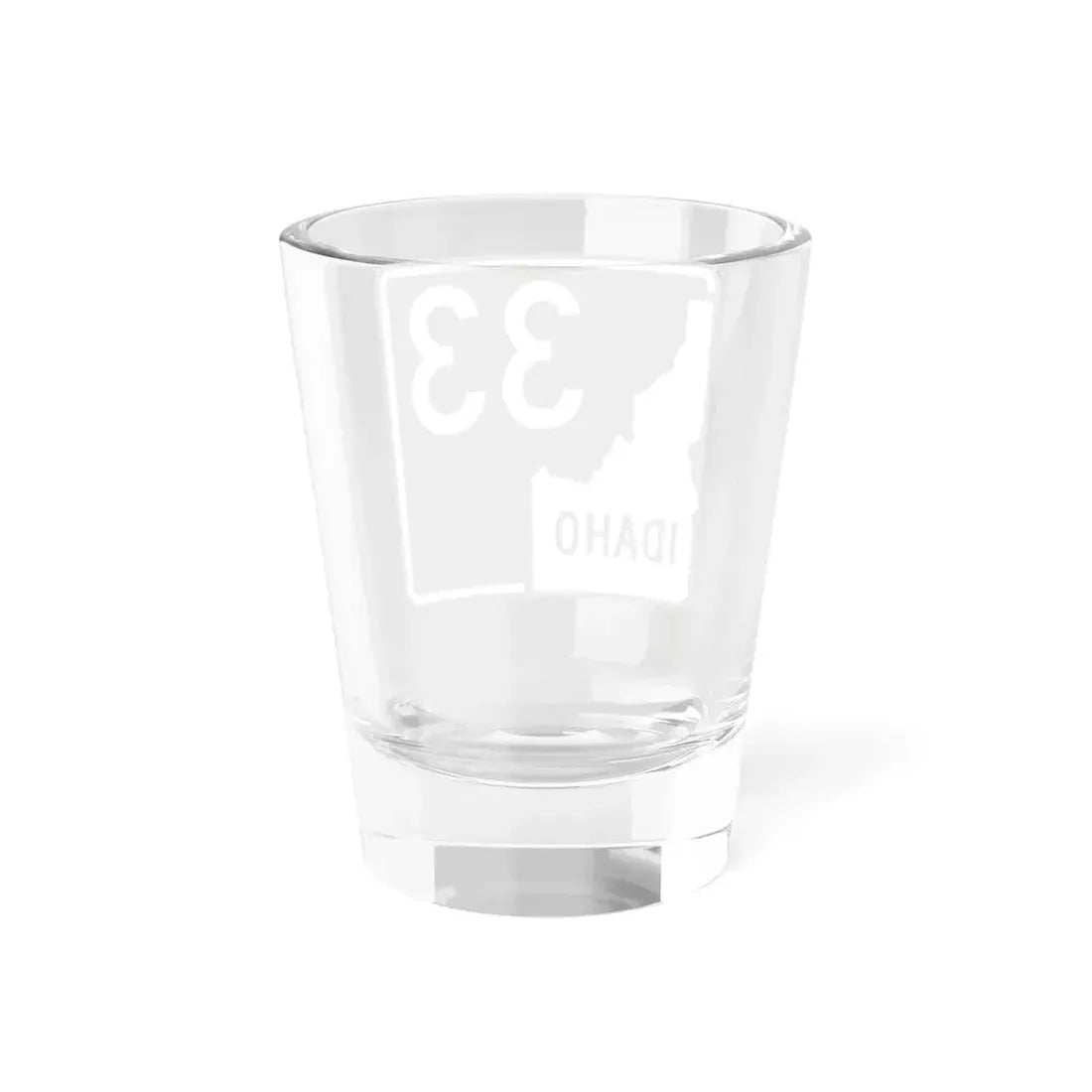 ID-33 (Idaho) (Road Sign) Shot Glass 1.5oz - Go Mug Yourself